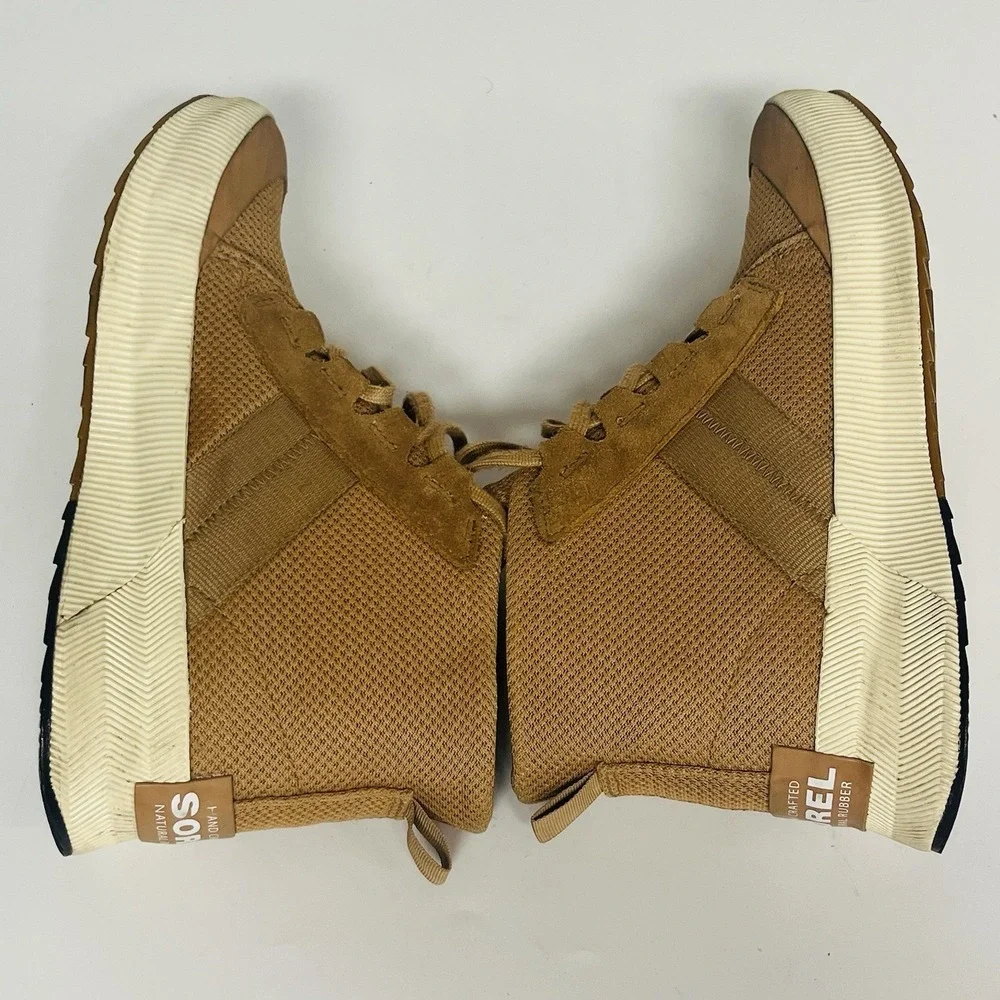 Sorel Out N About III Mid Sneakers Women's Tawny Buff Round Toe Waterproof - 11‎